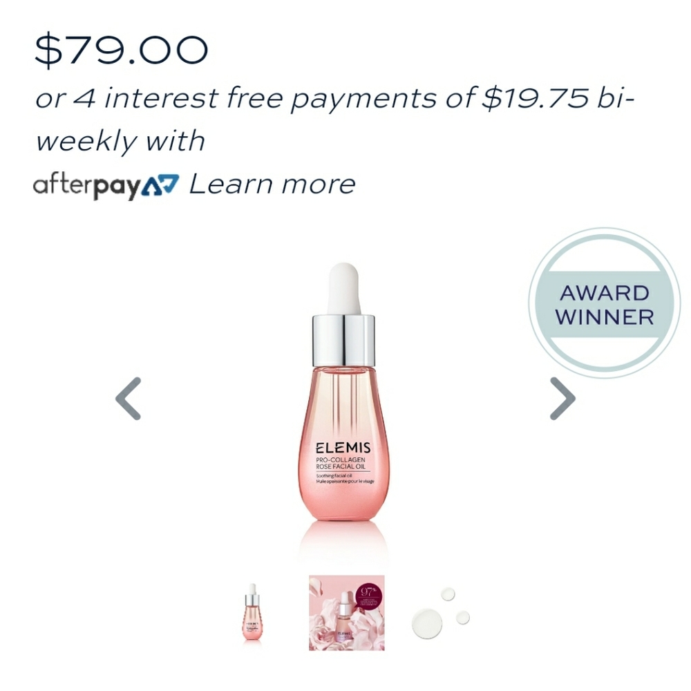 ELEMIS Pro Collagen Rose Facial Oil